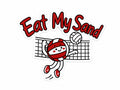 Beach Volleyball Sticker