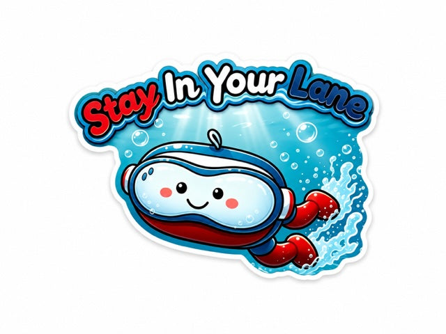 Swim Sticker