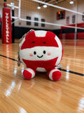 Red & White Plush Volleyball