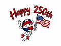 250th Sticker