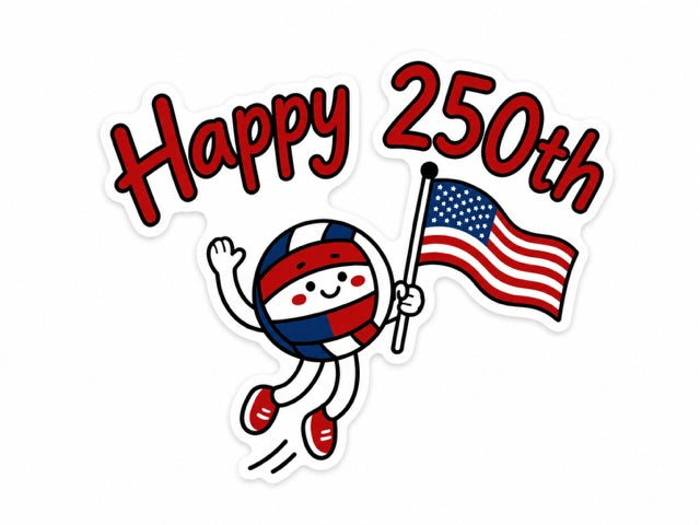 250th Sticker