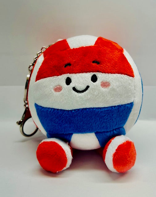 Red, White and Blue Plush Volleyball
