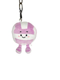 Purple & White Plush Volleyball