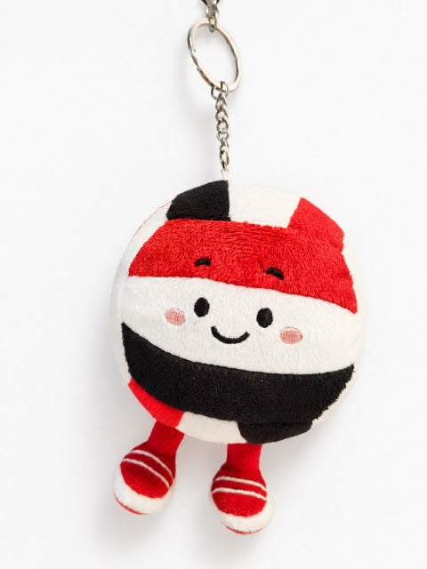Red, White, and Black Plush Volleyball