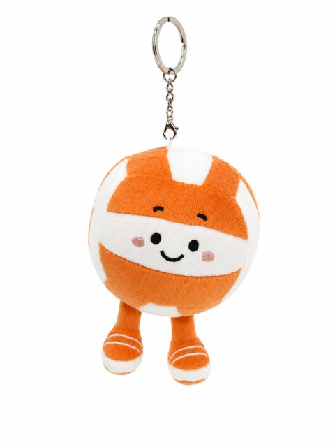 Orange & White Plush Volleyball