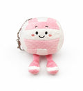 Pink & White Plush Volleyball