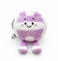 Purple & White Plush Volleyball